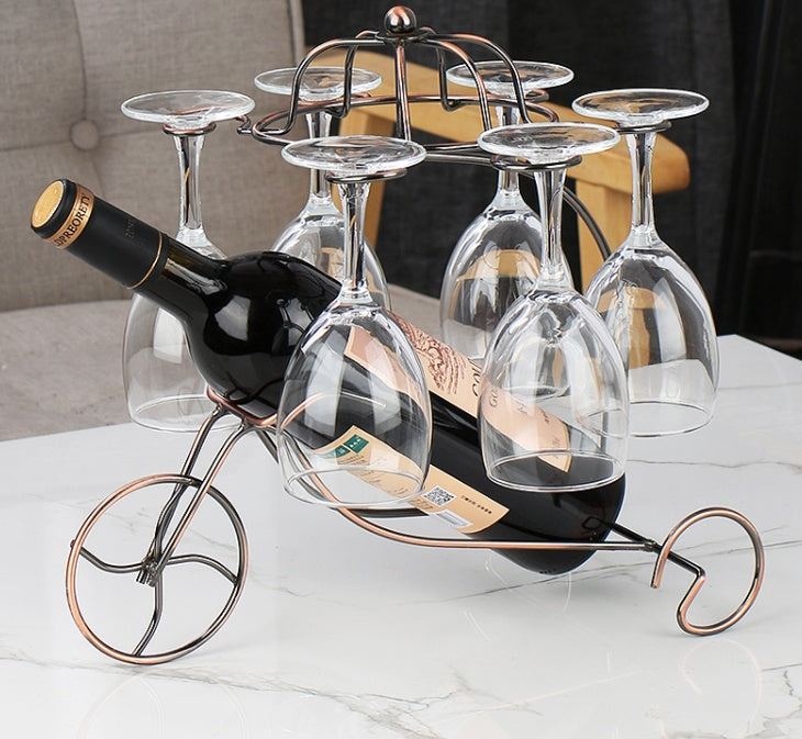 Upside Down Modern Wine Rack