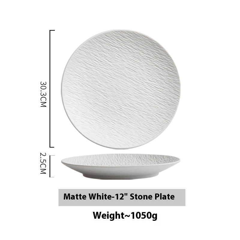 Rock Pattern Cuisine Plate