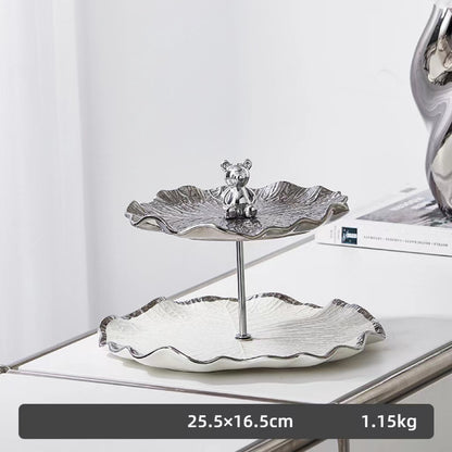 Ceramic layered Fruit Plate