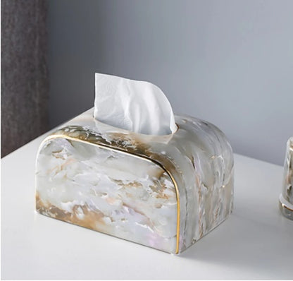 Marble Tissue Box