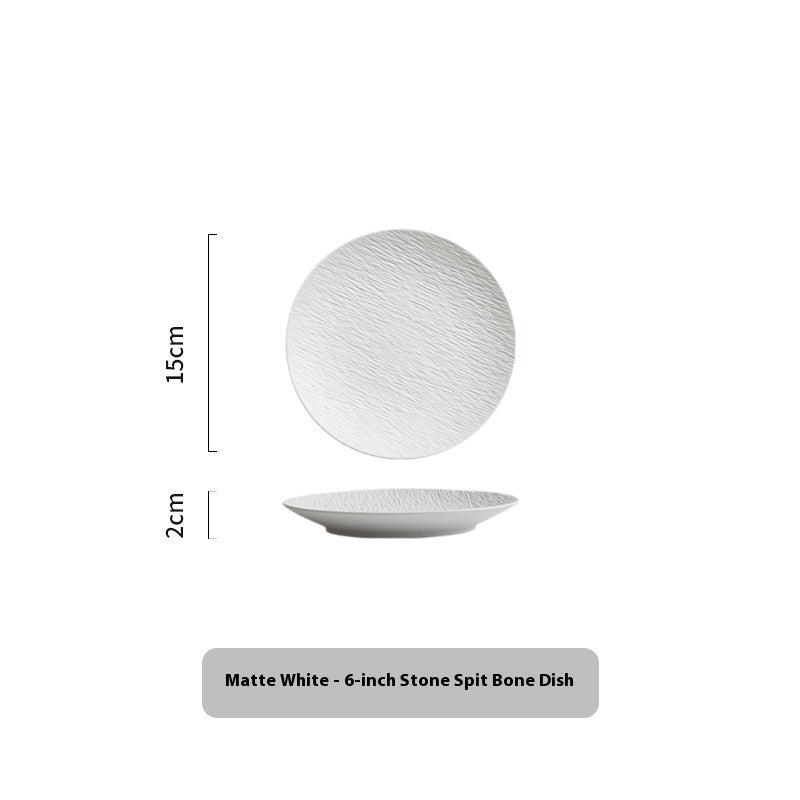 Rock Pattern Cuisine Plate