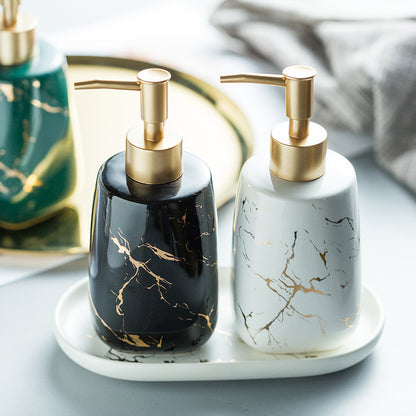 Ceramic Bathroom Storage Bottle