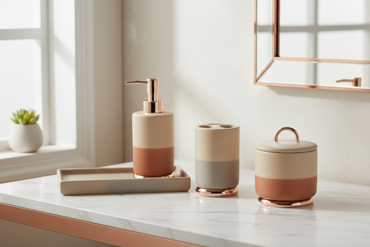 nice bathroom accessories