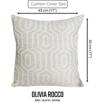 Two Pack Decorative Square Cushions